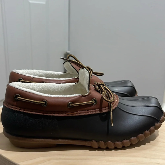 Henry Ferrera Collection Duck Rain Loafers/Moccasins Size 7 Excellent Pre-owned. - Picture 4 of 6